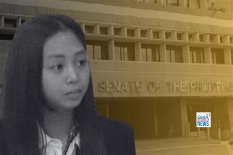 president of the senate of the philippines|House allows Cassandra Ong to testify in Senate.